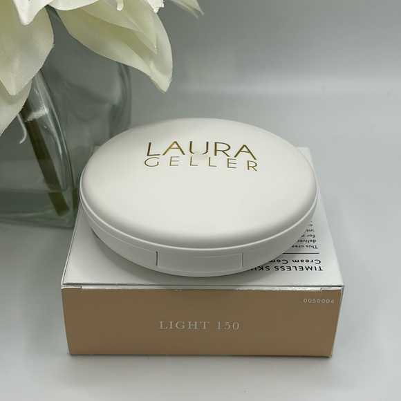 Laura Geller Timeless Skin Cream Compact Foundation ~ Light - Picture 6 of 6